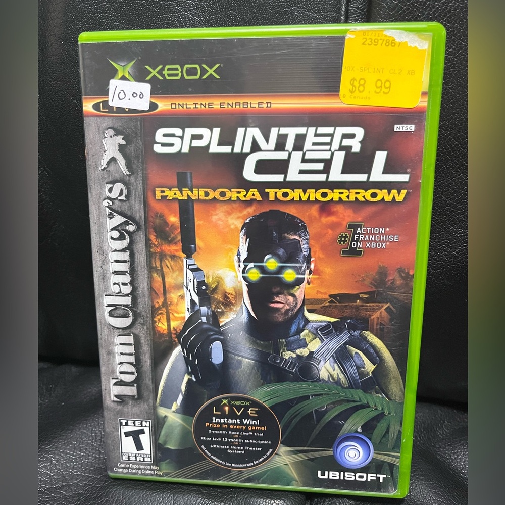 Microsoft Xbox Green Video Games Collection